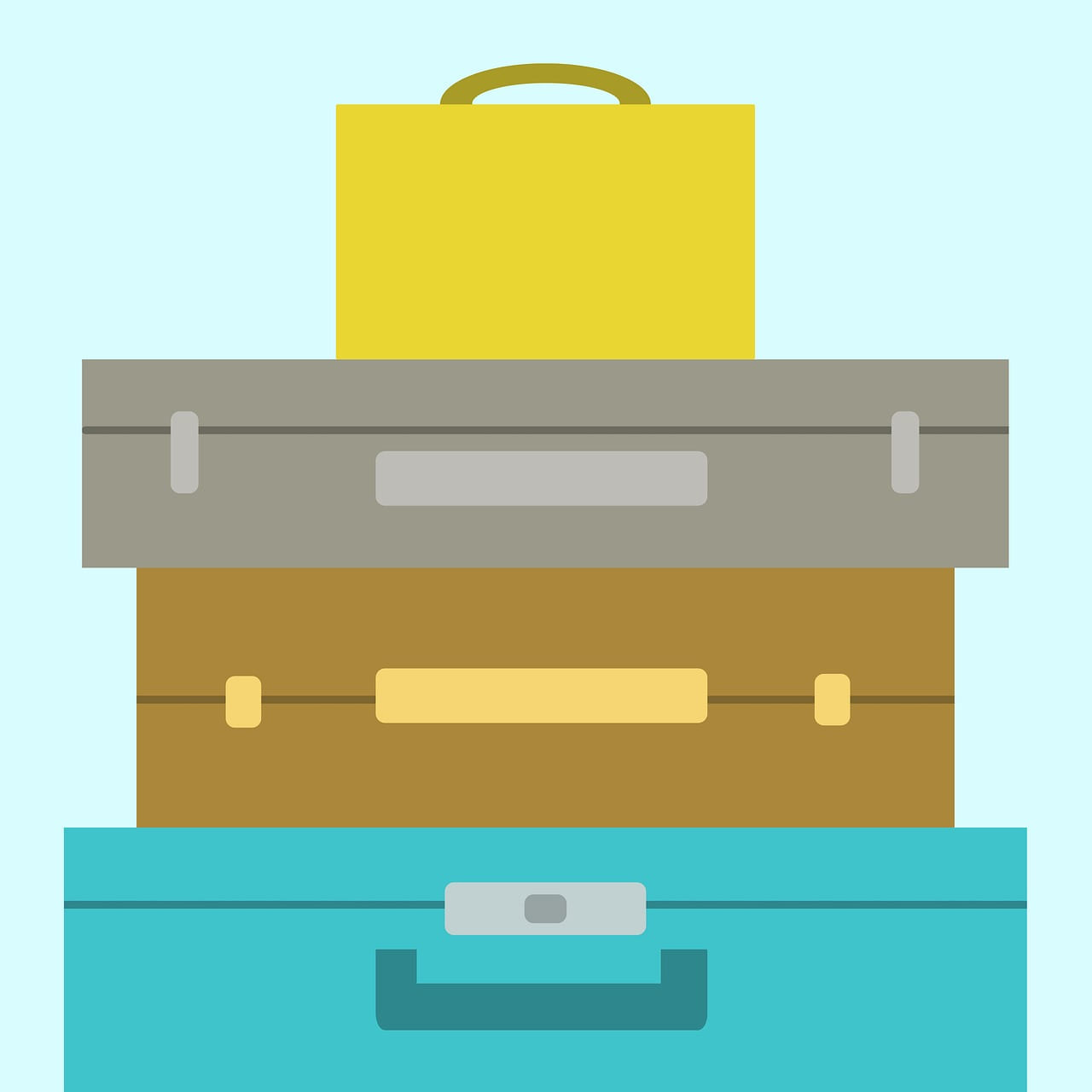 suitcase, vacation, to travel, luggage, vacations, hike, hotel, station, airport, plane, train, bags on Miles and Memories